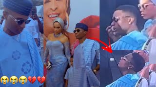 Live Footage of Wizkid Spotted Crying at his Mother Funeral Service in Lagos [upl. by Dorice]