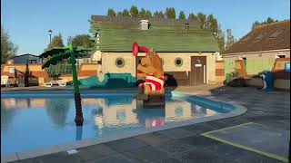 Outdoor Splash Area Vauxhall Holiday ParkParkdean holidaypark ukholidays greatyarmouth family [upl. by Eidurt]