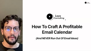 How To Never Run Out Of Email Ideas [upl. by Eelreveb]