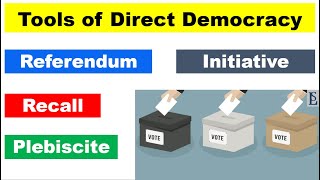 Tools of Direct Democracy  Referendum  Initiative  Recall  Plebiscite [upl. by Einnor606]