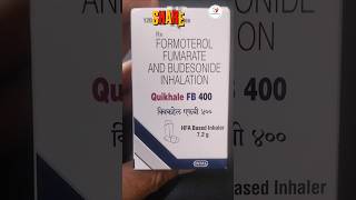 Quikhale FB 400 Inhaler use in Hindi  Inhaler use  अस्थमा tretment  Pulmonary function [upl. by Cykana]