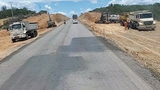 BR 116 OBRAS DE RESTAURAÇÃO ALARGAMENTO E ACOSTAMENTO  CARAIBASFORMOSA BENDEGÓ BAHIA 010324 [upl. by Bromleigh]