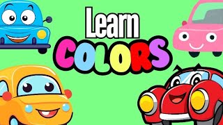 🌈🚕 Learn Colors Song  Red Pink Purple Green Yellow Orange Blue  Educational Phonics Fun [upl. by Oman]