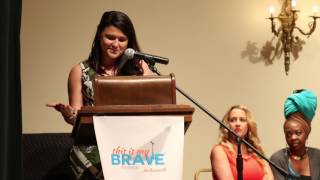 Leigha Krivacek Shares Her Story About Bipolar Depressive  This Is My Brave Jacksonville 2017 [upl. by Nikal]