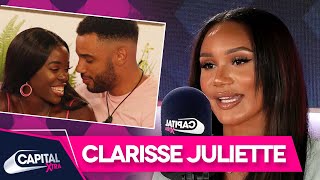 Love Islands Clarisse Juliette On Tyler Moving On With Kaz  Capital XTRA [upl. by Naggem]