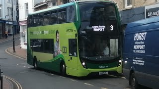 All different southern vectis buses at ventnor on Wednesday 13 of November 2024 [upl. by Airdnahc]