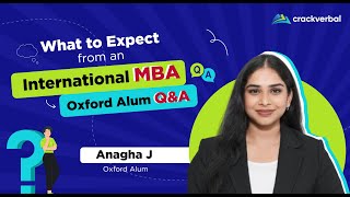 What to Expect from an International MBA QampA with an Oxford Alum [upl. by Ahsemik]