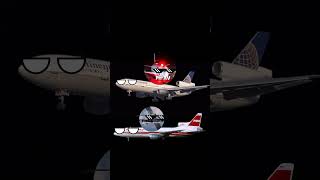 100th Video Special  Trijet Collab Edit w PHAviation  avaition avgeek edit shorts [upl. by Kort]