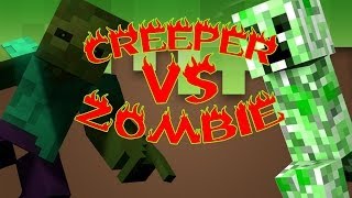 CREEPER VS ZOMBIE  ESPECIAL 1 MILLÓN  PARTE 2 [upl. by Merrielle886]