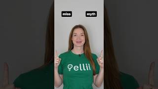 Am I saying MISS or MYTH shorts pronunciation english learnenglish listening [upl. by Rimat]