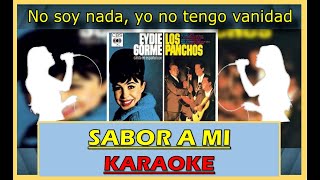 Sabor A Mí  Los Panchos amp Eydie Gormé KARAOKELETRA [upl. by Eniamat]