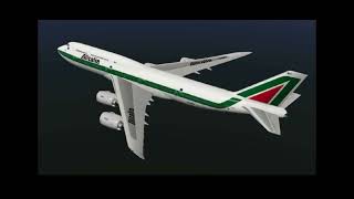 Alitalia 7478i [upl. by Louls]