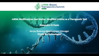 mRNA Modifications that Matter Modified Uridine as a Therapeutic Tool [upl. by Munn294]