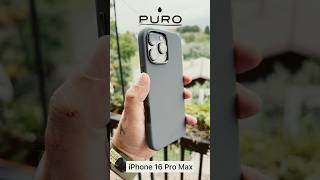 PURO Case  Screen Protector iPhone 16 Pro Max shorts [upl. by Ahsirk181]