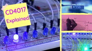 CD4017 ic in details  Basic things of cd4017 [upl. by Bahner]