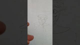 Sukuna domain expansion drawing pleasesubsribe drawing shorts [upl. by Einatirb]