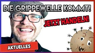 Grippewelle 👉 Was tun  Dazu die Unterschiede zwischen grippalem Infekt und Grippe [upl. by Duarte]