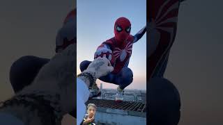 spiderman marvel cosplay spidey spider हस majedar avengers majedaar hulk spiderman [upl. by Lehcem]