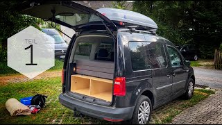 CampingBox für MiniCamper selbst gebaut  Teil 1 [upl. by Revlys]