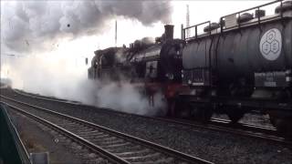 Eisenbahnfreunde Witten mit Sonderzug nach Oldenburg In Lengerich mit 78 468 amp V200 033 03122016 [upl. by Ihcehcu]