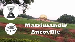 Matrimandir Auroville in 360 [upl. by Neenad]