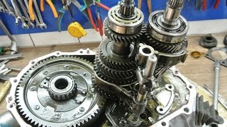 How to disassemble a MANUAL transmission [upl. by Eidassac107]