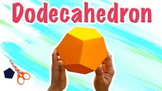 How to Make a Dodecahedron [upl. by Orgalim]