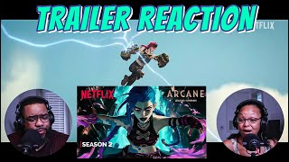 Arcane Season 2  Official Trailer REACTION [upl. by Kissner462]