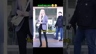 the difference between Rosés bodyguard and IUs bodyguard😅😅 blackpink rosé [upl. by Atirat]