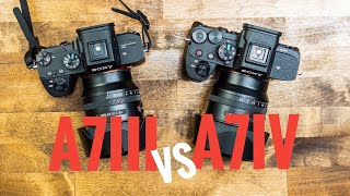 Sony A7iv vs A7iii Comparison Do You Need to Upgrade [upl. by Ojillek745]