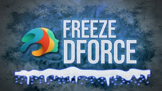 Freezing dForce Simulations in Daz Studio [upl. by Yenreit]