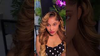 Doubleleafwig natural wavy custom wigs human hair hd 360 lace frontal wig bleached knots wigs [upl. by Rodolfo]