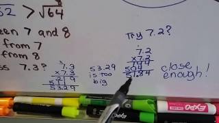 Algebra I 117b Distance formula  Distance between two points on coordinate plane [upl. by Yuzik431]