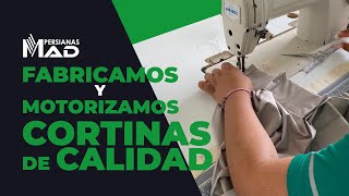 Fabricamos cortinasmodernas MOTORIZADAS y manuales [upl. by Hatnamas]