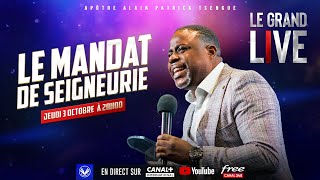 Le Mandat de Seigneurie  Grand Live Apôtre Alain Patrick TSENGUE [upl. by Elreath]