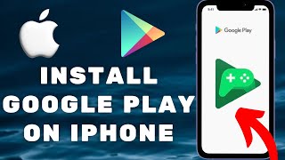 How to install Google play store in iPhone  IOS 17 Latest Update 2024 [upl. by Iddet]