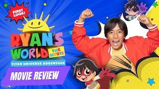 Ryan’s World The Movie Titan Universe Adventure Movie Review With Spoilers [upl. by Aysab542]