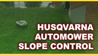 Husqvarna Automower  Slope control [upl. by Yesima]