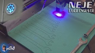 NEJE Master 2S Plus A40640 laser engraverIdea is the only limit [upl. by Lladnar]