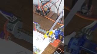 Arduino CNC machine arduino cncmachine arduinoproject [upl. by Gamin904]