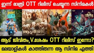 New Malayalam Movie Aadu JeevithamVShesham Confirmed OTT Release Date  Tonight OTT Release Movies [upl. by Id]