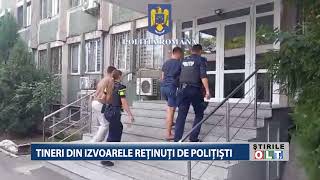 TINERI DIN IZVOARELE RETINUTI DE POLITISTI [upl. by Iroj240]