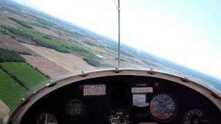 Glider Ride Schweizer 233 Ionia MI 6211 [upl. by Guenna]