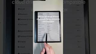 How to Sync Onyx Boox Library with Google Drive Onedrive and Dropbox [upl. by Nalani]