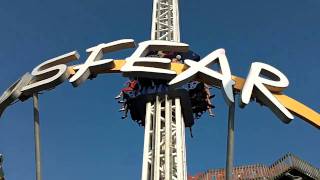 ATMOSFEAR FREEFALL RIDE WILDWOOD NJ [upl. by Columbyne]