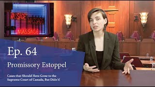 Promissory Estoppel Cases That Should Have Gone to the Supreme Court of Canada But Didn’t [upl. by Eirffej]