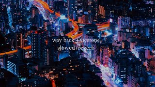 WAY BACK  VICETONE slowed  reverb [upl. by Congdon511]