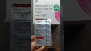 Mantop DSR capsule  Savit Pharmacist  capsule medical [upl. by Leinnad]