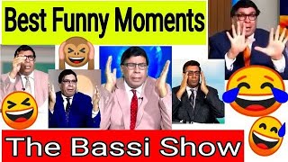 😂🤣Best Funny Moments🙉💥The Bassi Show🎊 Joginder Bassi Funny । Bassi Show Funny । Bassi Funny Video । [upl. by Siari]