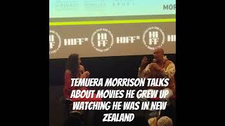 Temuera Morrison On Movies he grew up watching in New Zealand hawaii oahu temueramorrison hiff [upl. by Autry]